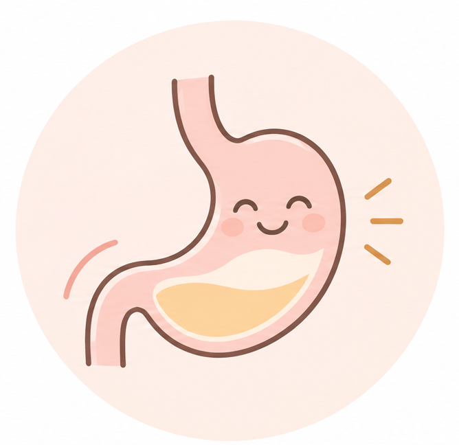 満腹感が続きやすくなる